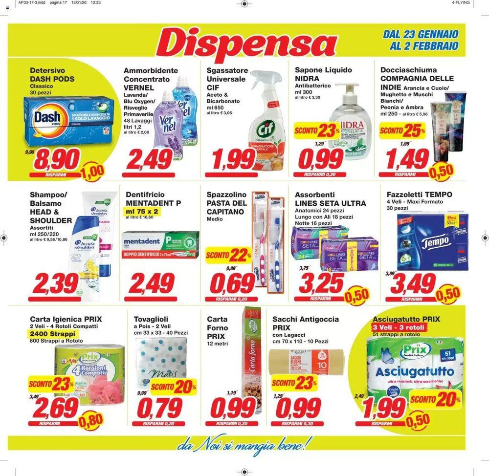 Volantino promozionale Prix Quality  valide dal 23/01/2026 - Pagina 17.