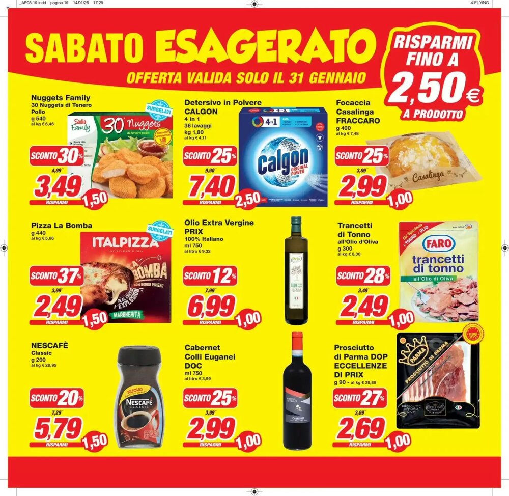 Volantino promozionale Prix Quality  valide dal 23/01/2026 - Pagina 19.