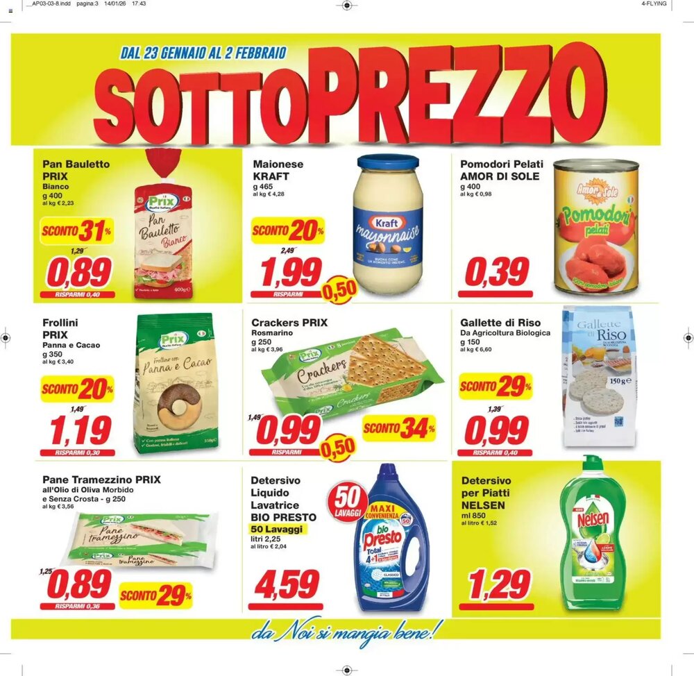 Volantino promozionale Prix Quality  valide dal 23/01/2026 - Pagina 3.