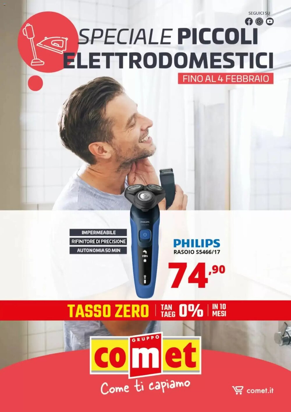 Volantino promozionale Comet  valide dal 23/01/2026 - Pagina 1.