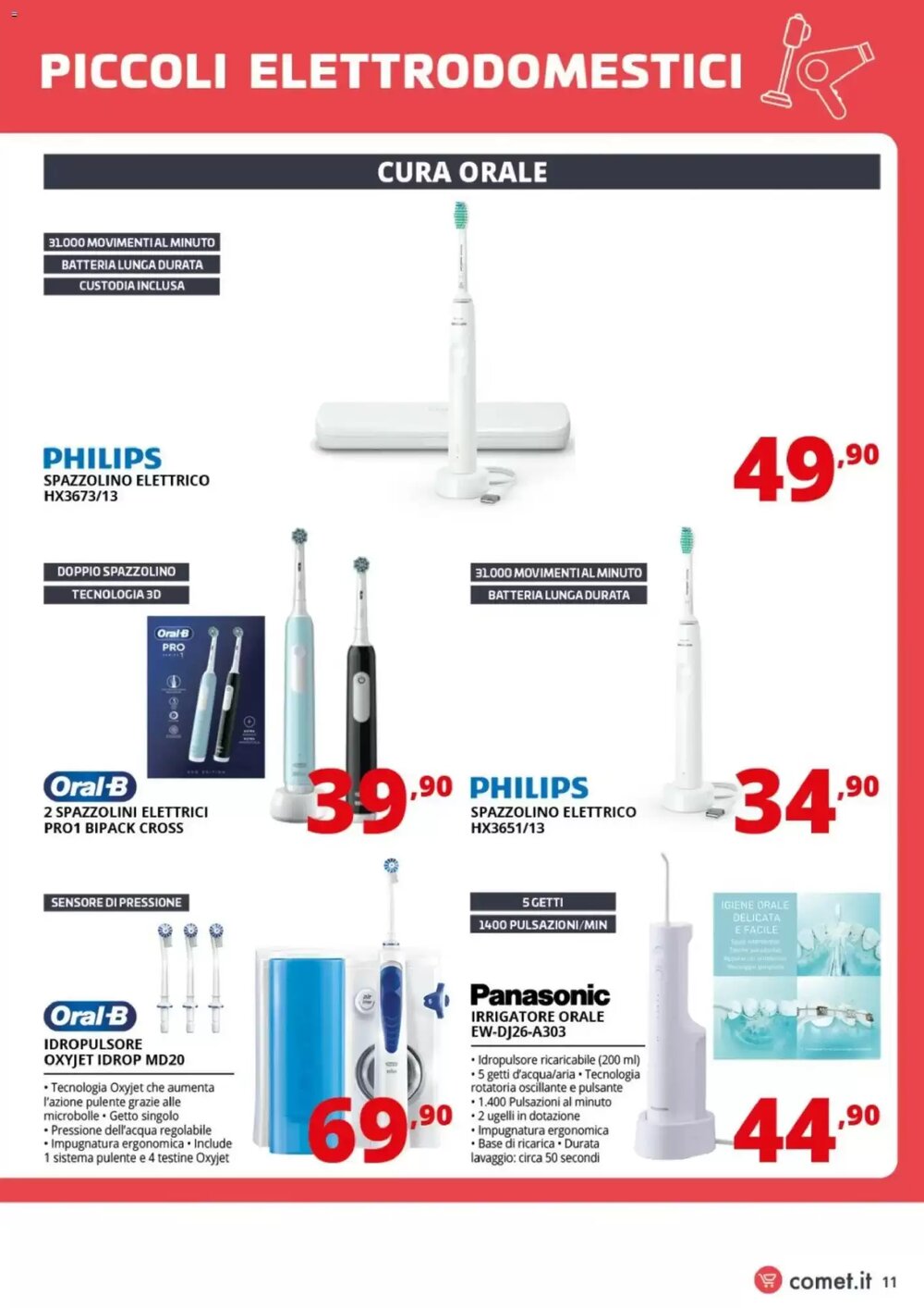 Volantino promozionale Comet  valide dal 23/01/2026 - Pagina 11.