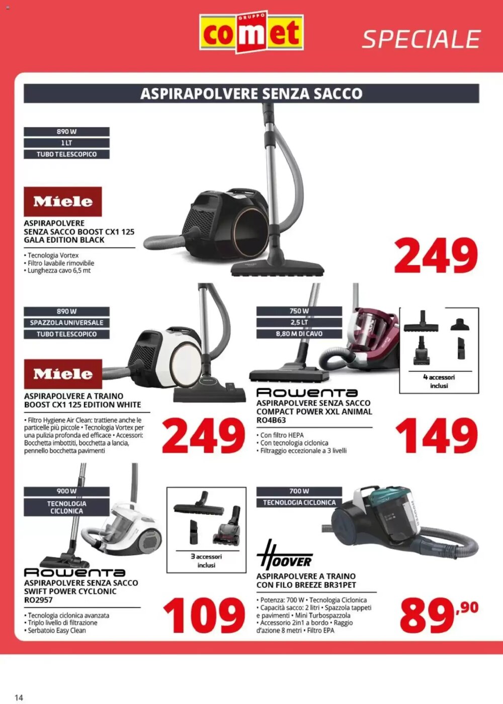 Volantino promozionale Comet  valide dal 23/01/2026 - Pagina 14.