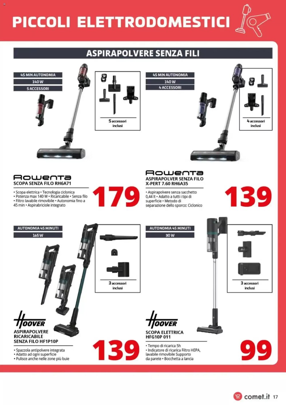 Volantino promozionale Comet  valide dal 23/01/2026 - Pagina 17.