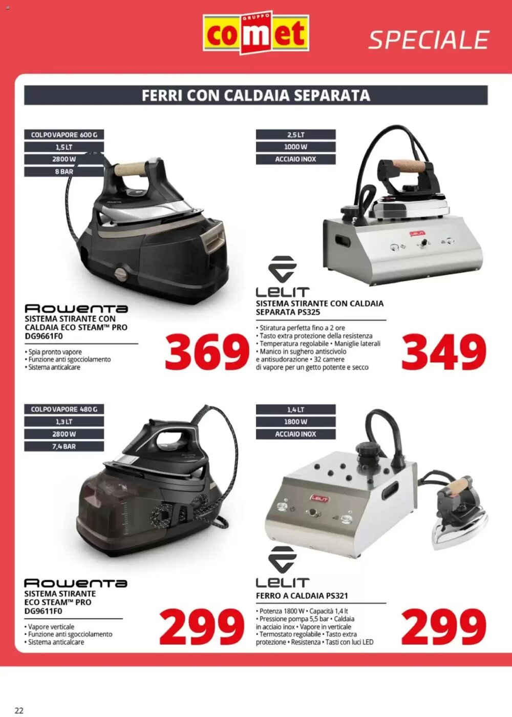 Volantino promozionale Comet  valide dal 23/01/2026 - Pagina 22.