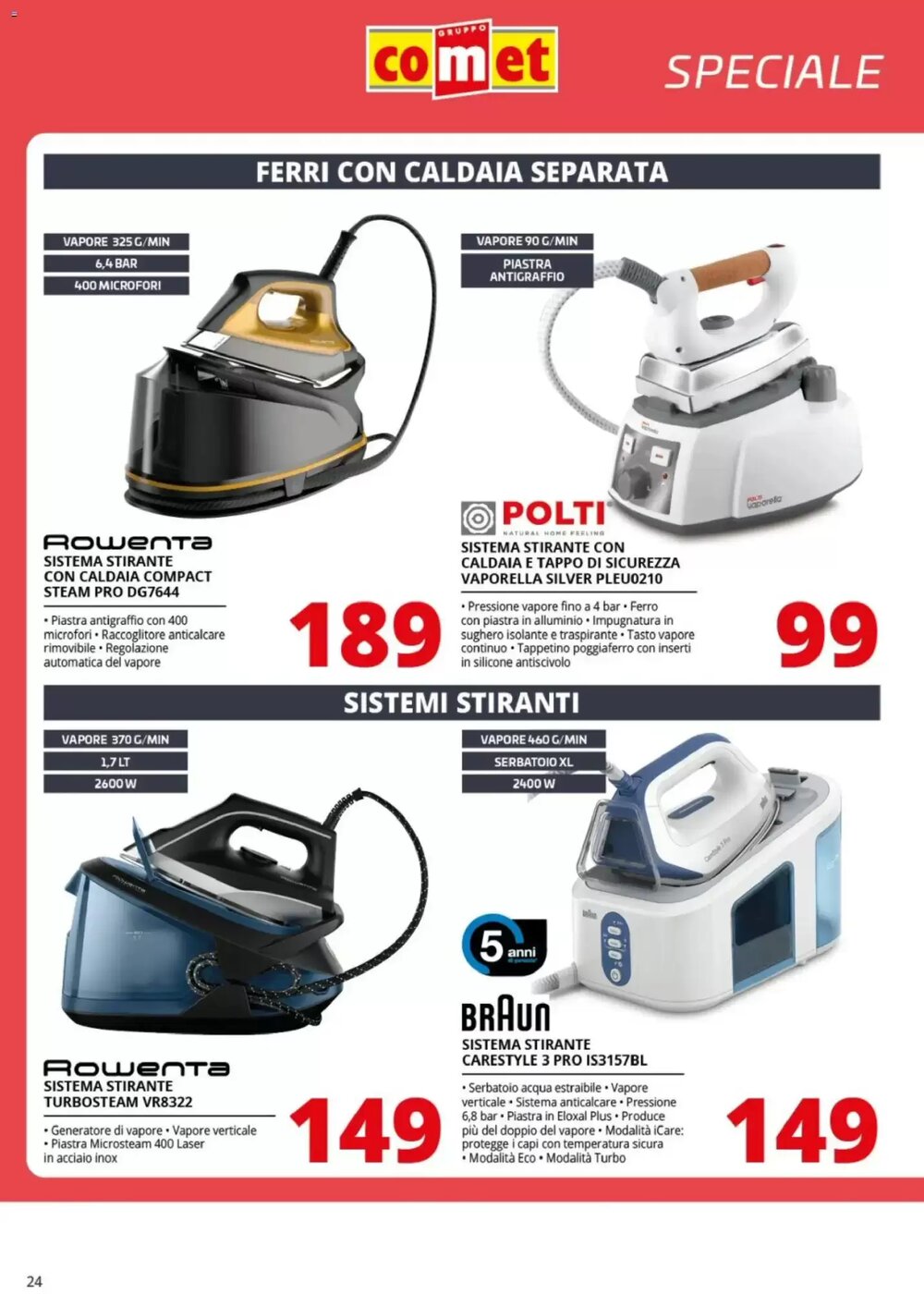 Volantino promozionale Comet  valide dal 23/01/2026 - Pagina 24.