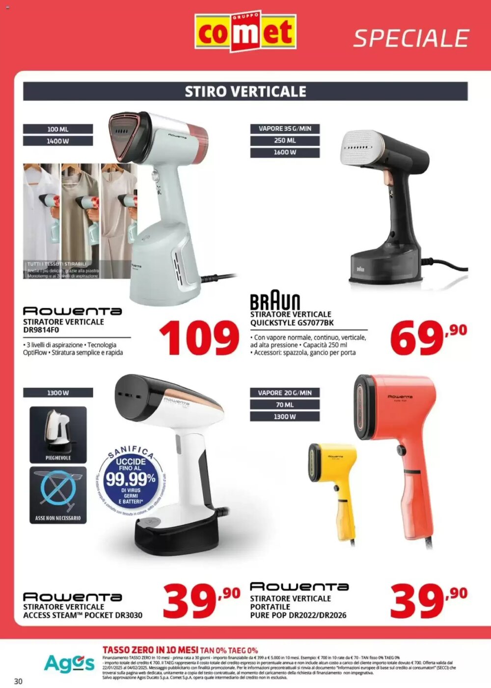 Volantino promozionale Comet  valide dal 23/01/2026 - Pagina 30.