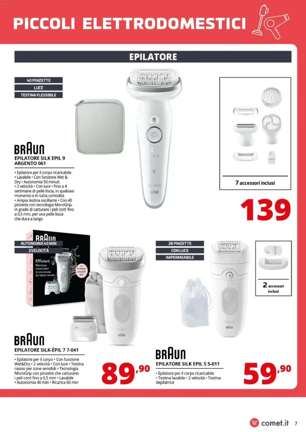 Volantino promozionale Comet  valide dal 23/01/2026 - Pagina 7.