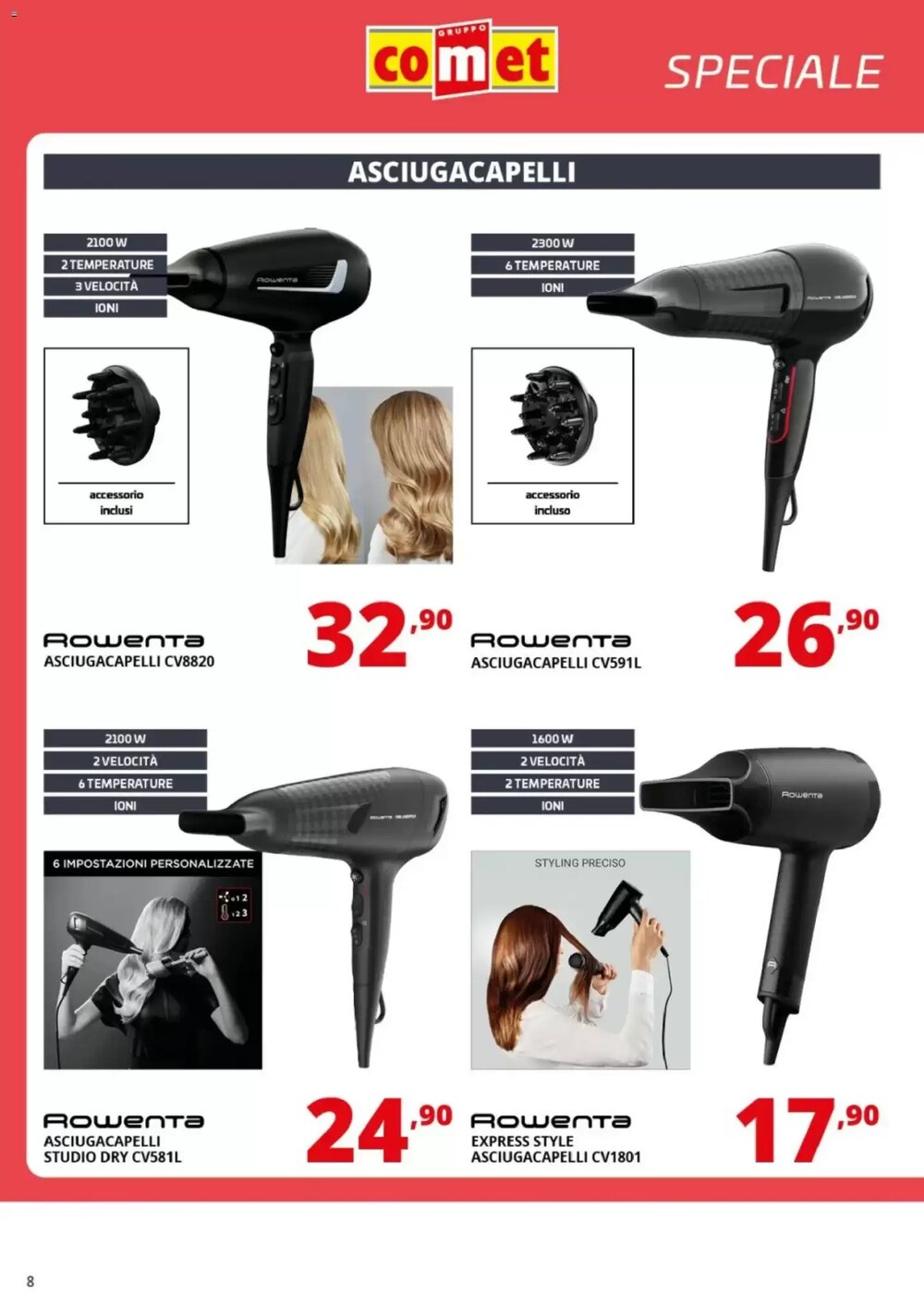 Volantino promozionale Comet  valide dal 23/01/2026 - Pagina 8.