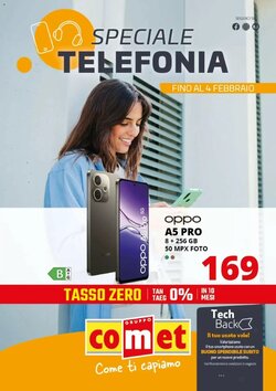 Volantino promozionale Comet  valide dal 23/01/2026