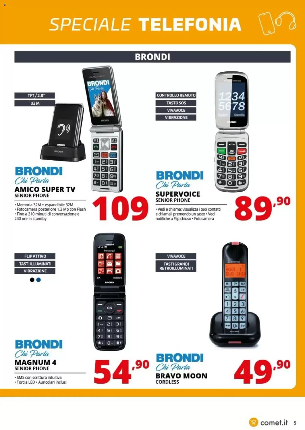 Volantino promozionale Comet  valide dal 23/01/2026 - Pagina 5.