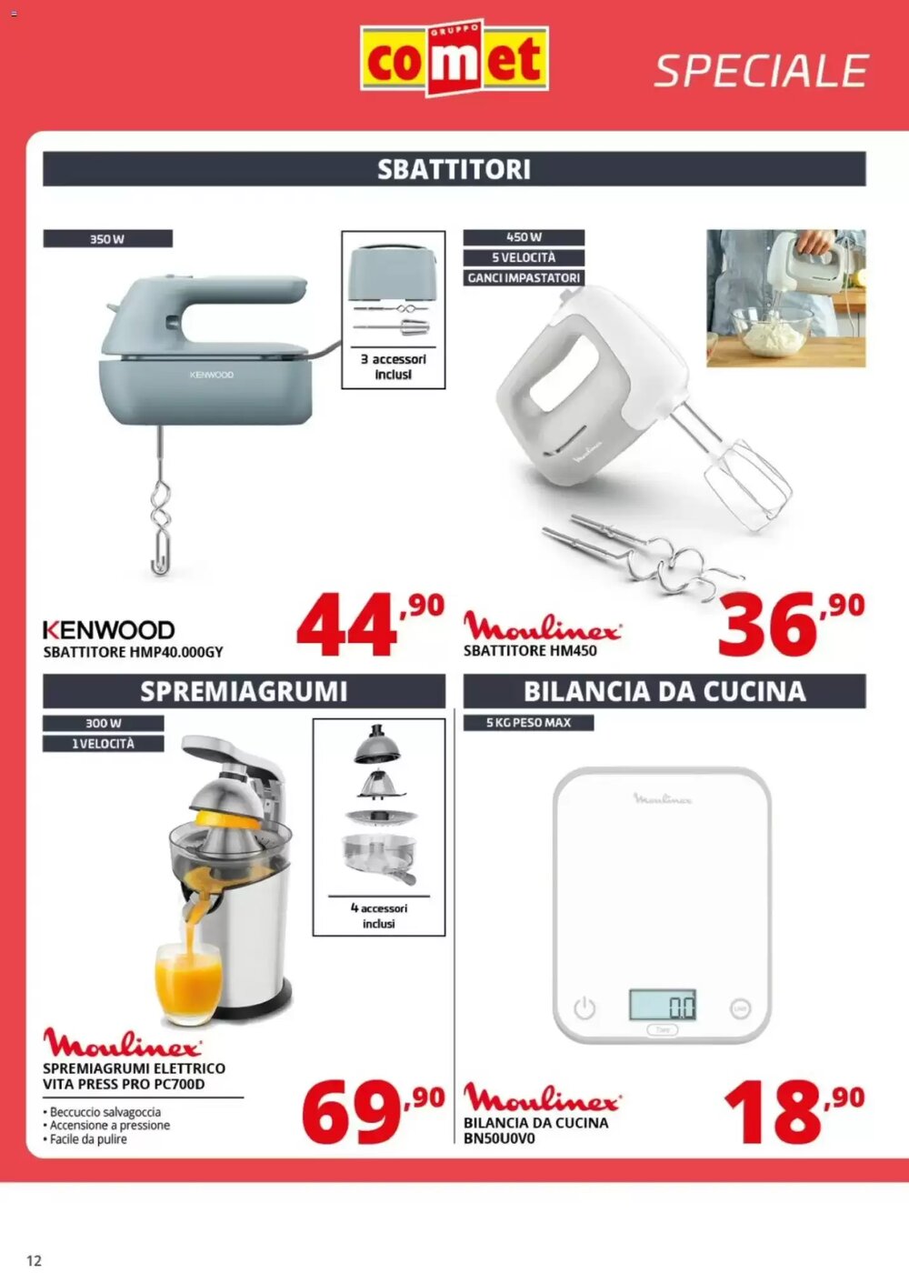 Volantino promozionale Comet  valide dal 23/01/2026 - Pagina 12.