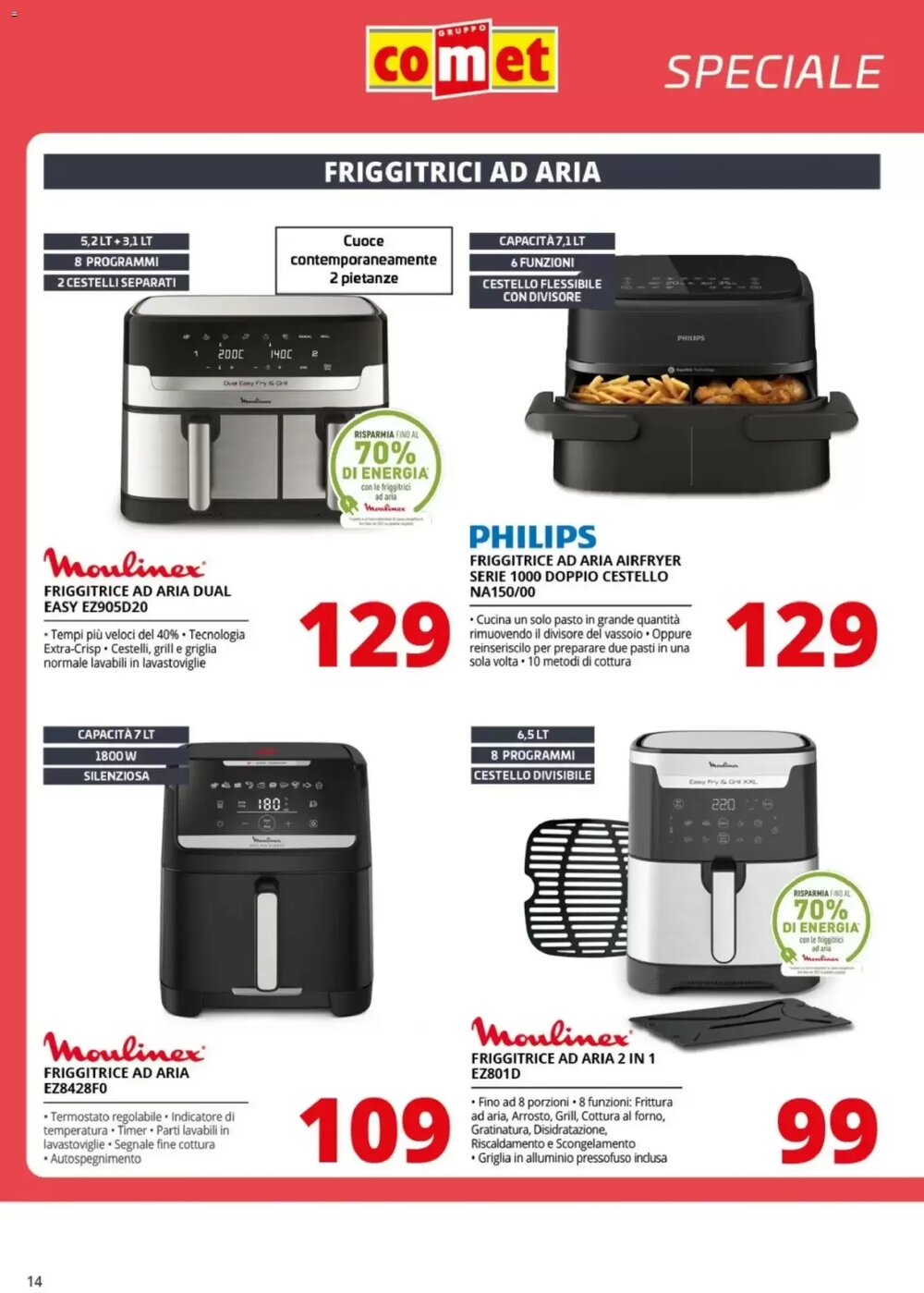 Volantino promozionale Comet  valide dal 23/01/2026 - Pagina 14.
