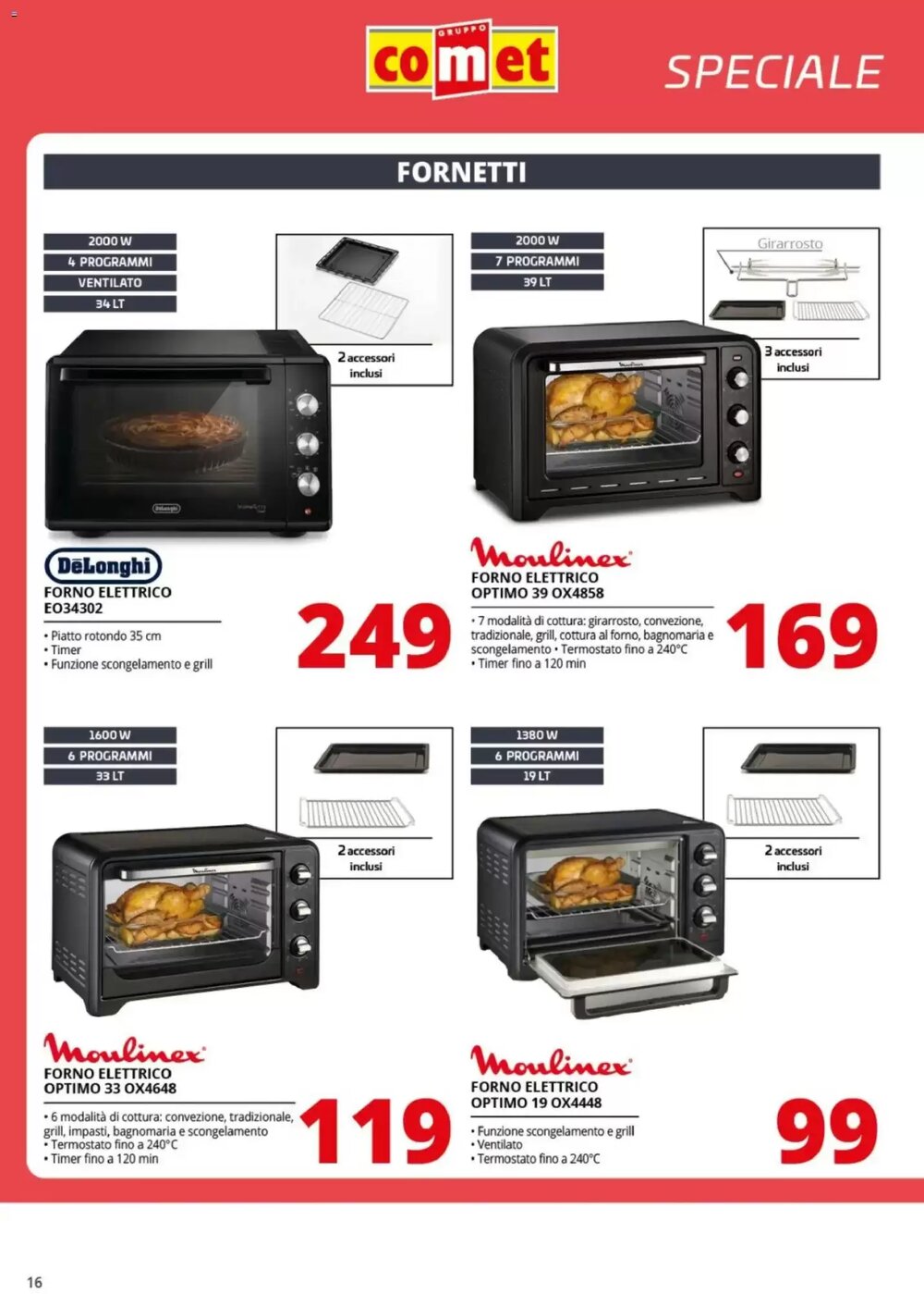 Volantino promozionale Comet  valide dal 23/01/2026 - Pagina 16.