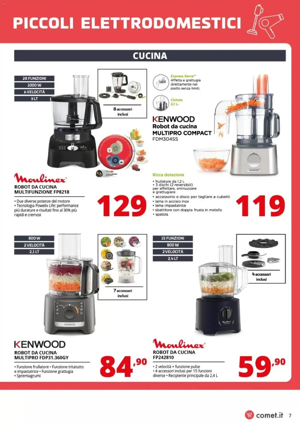 Volantino promozionale Comet  valide dal 23/01/2026 - Pagina 7.