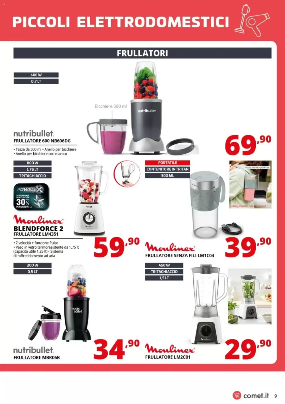 Volantino promozionale Comet  valide dal 23/01/2026 - Pagina 9.