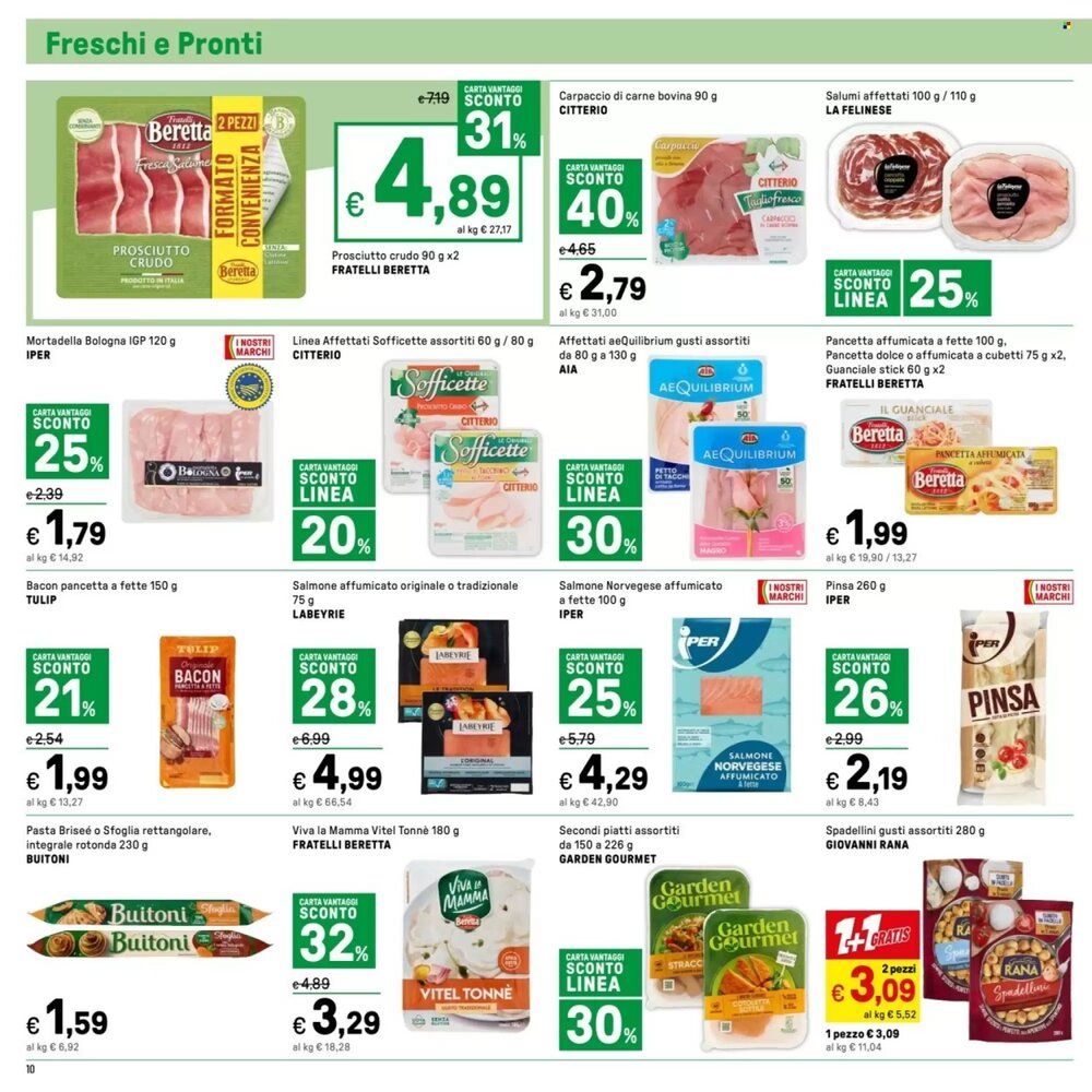 Volantino promozionale Iper La Grande  valide dal 23/01/2026 - Pagina 10.