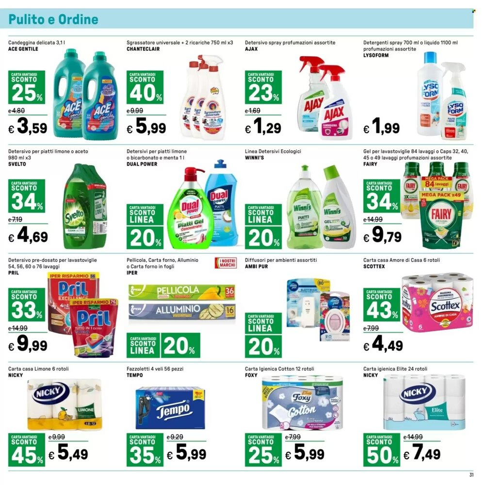 Volantino promozionale Iper La Grande  valide dal 23/01/2026 - Pagina 31.