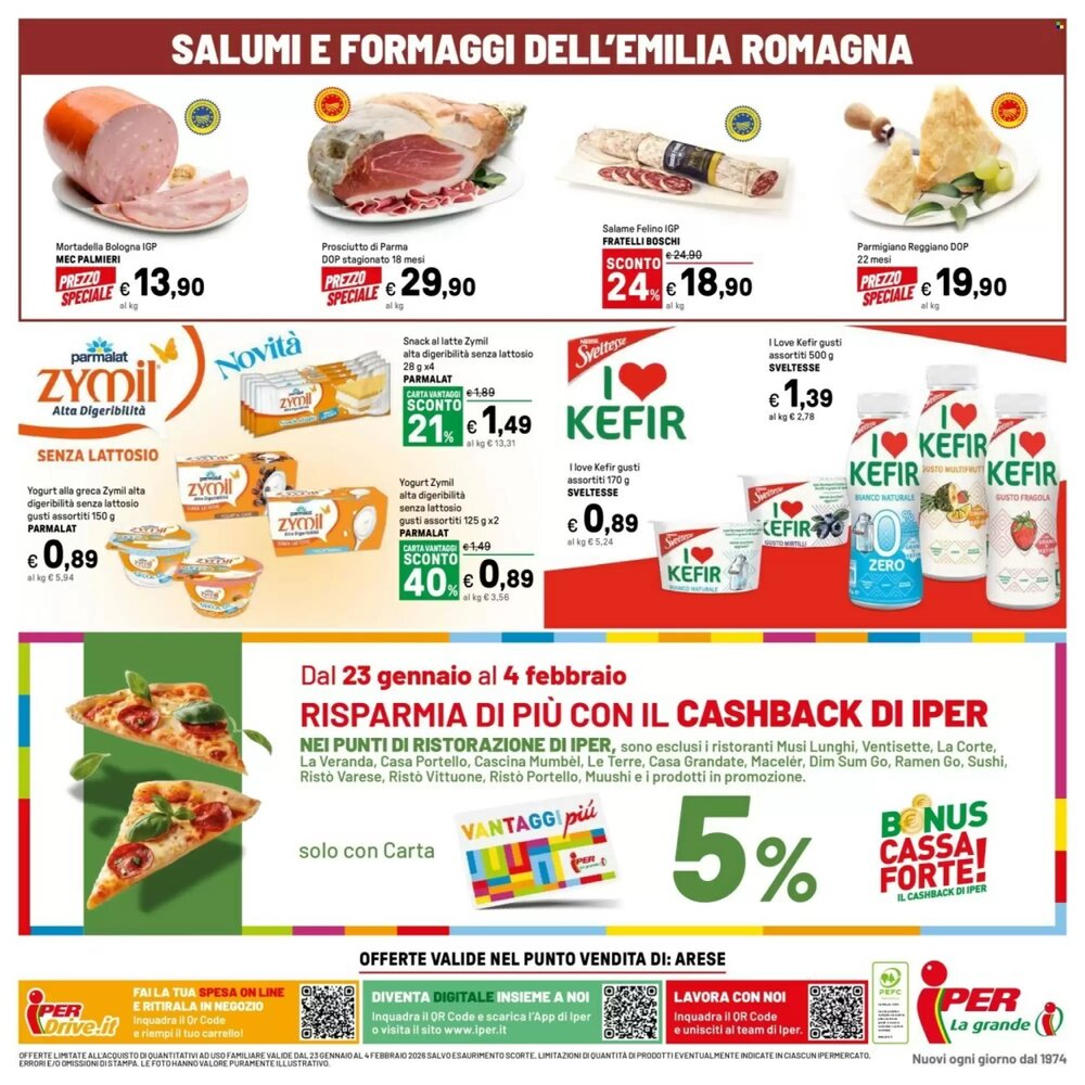 Volantino promozionale Iper La Grande  valide dal 23/01/2026 - Pagina 40.