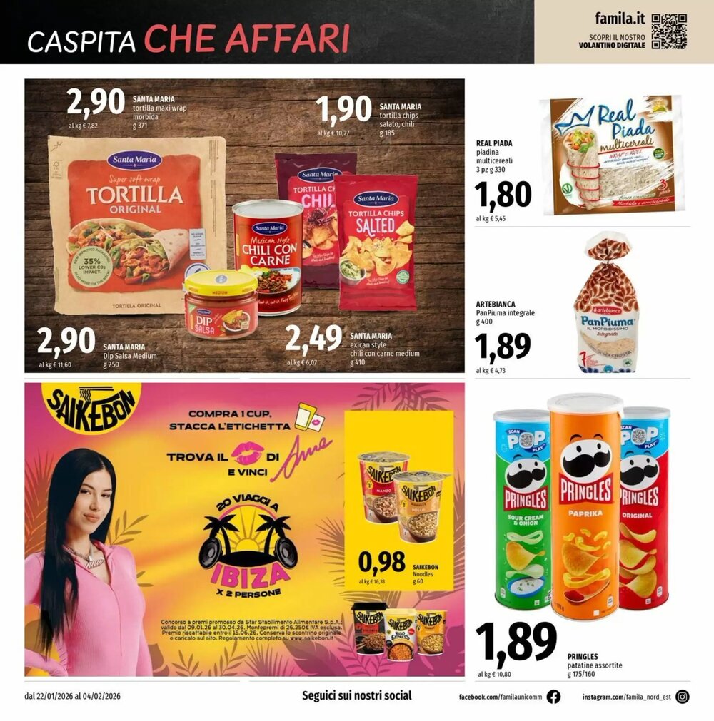 Volantino promozionale Famila Market  valide dal 23/01/2026 - Pagina 10.