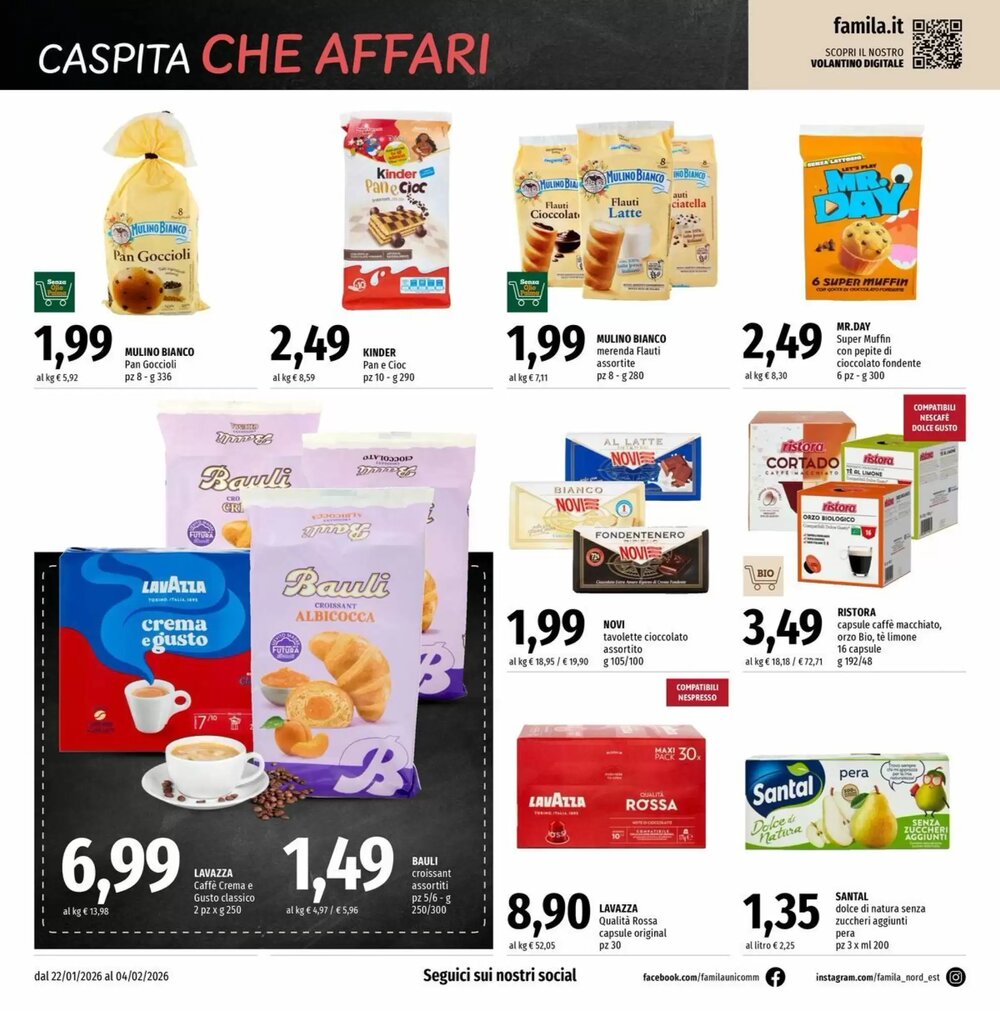 Volantino promozionale Famila Market  valide dal 23/01/2026 - Pagina 12.
