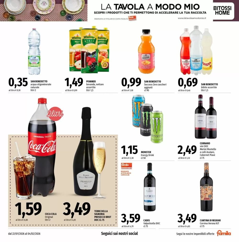 Volantino promozionale Famila Market  valide dal 23/01/2026 - Pagina 13.