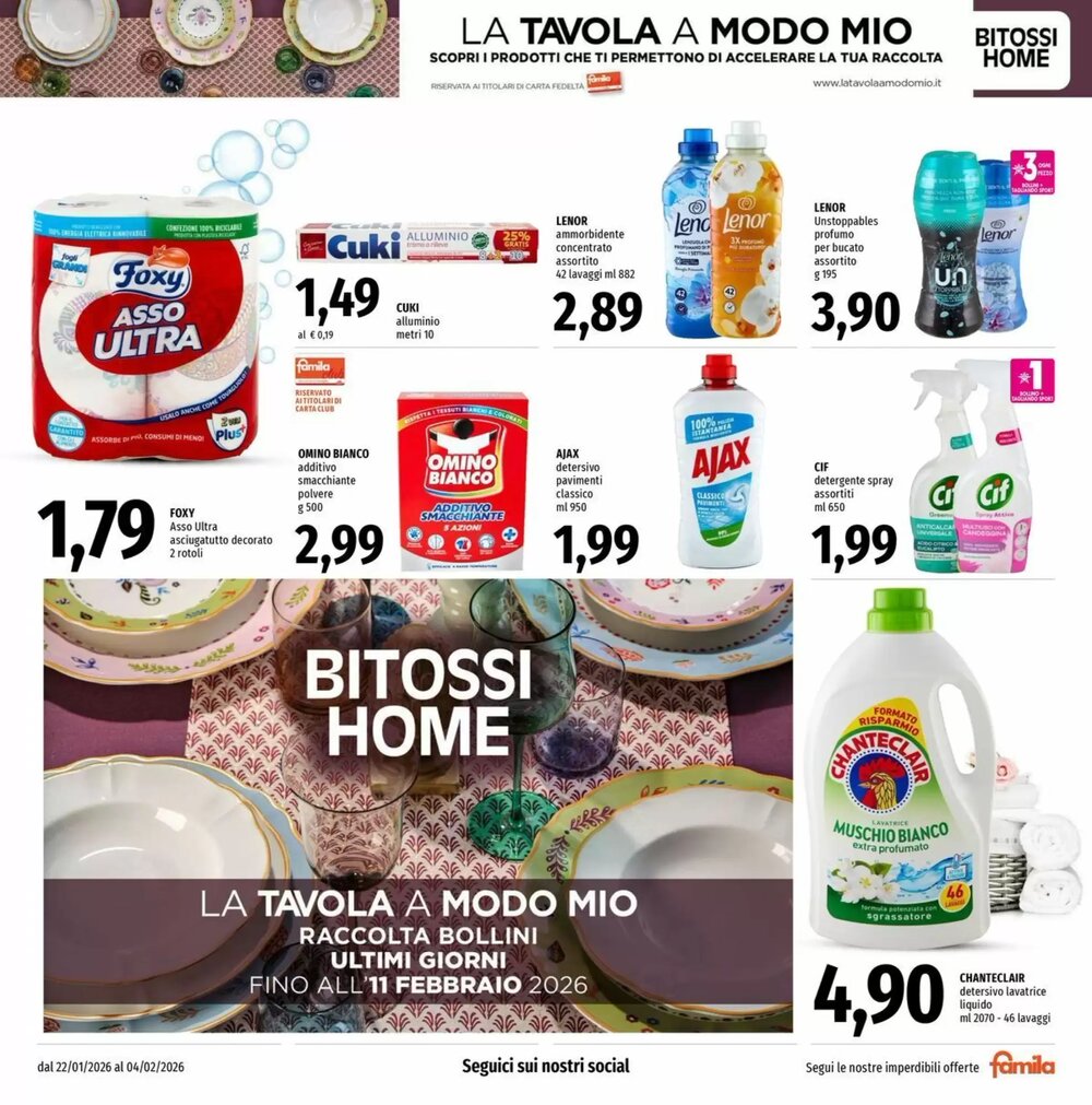 Volantino promozionale Famila Market  valide dal 23/01/2026 - Pagina 17.