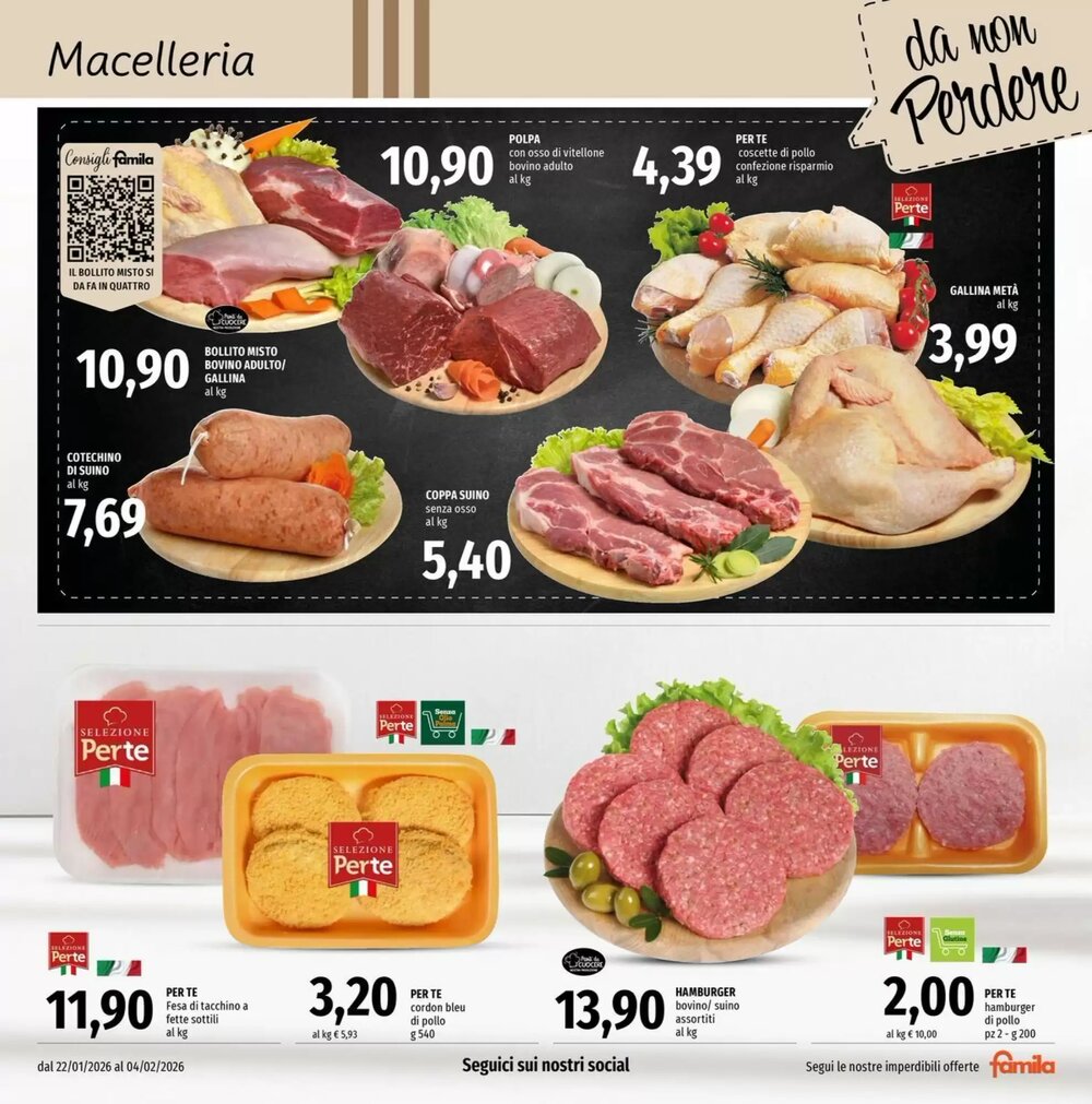 Volantino promozionale Famila Market  valide dal 23/01/2026 - Pagina 3.