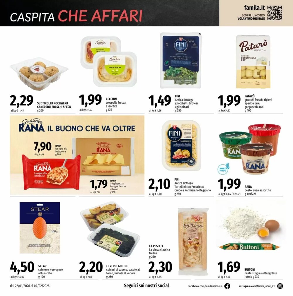 Volantino promozionale Famila Market  valide dal 23/01/2026 - Pagina 6.