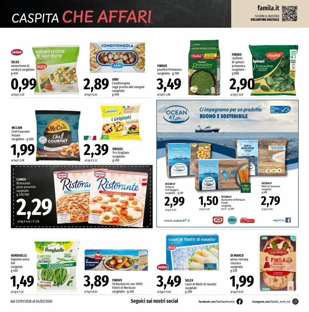 Volantino promozionale Famila Market  valide dal 23/01/2026 - Pagina 8.