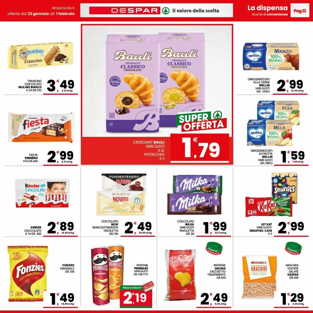 Volantino promozionale Despar  valide dal 23/01/2026 - Pagina 13.