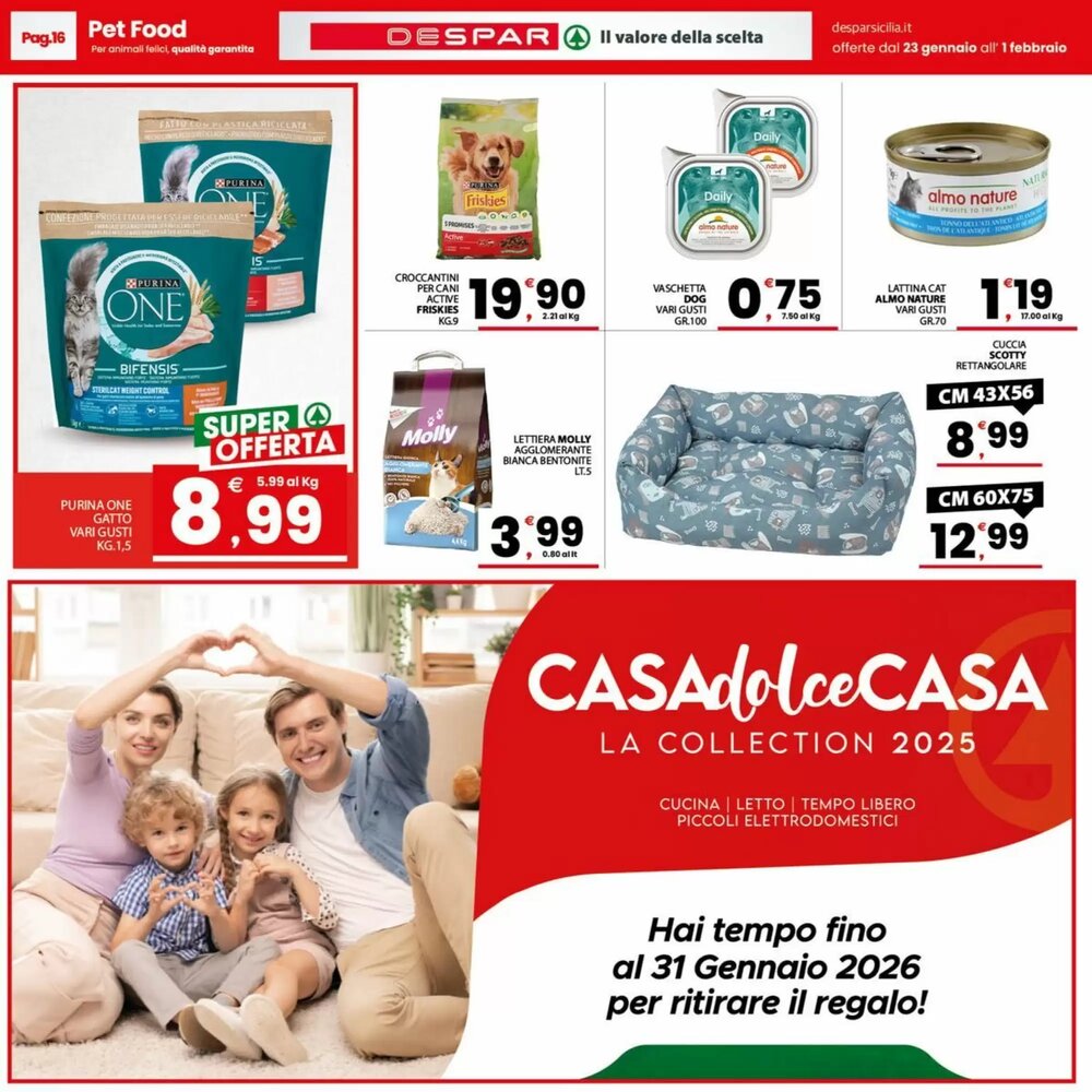 Volantino promozionale Despar  valide dal 23/01/2026 - Pagina 16.