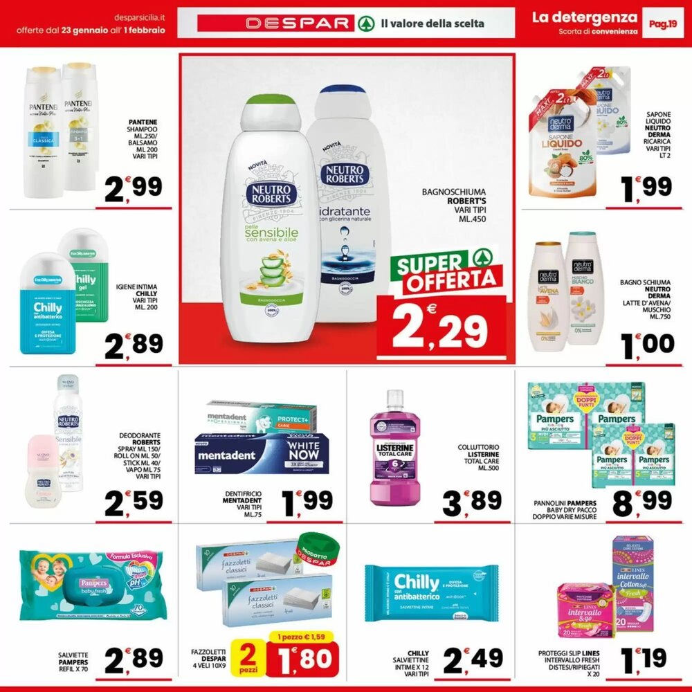 Volantino promozionale Despar  valide dal 23/01/2026 - Pagina 19.