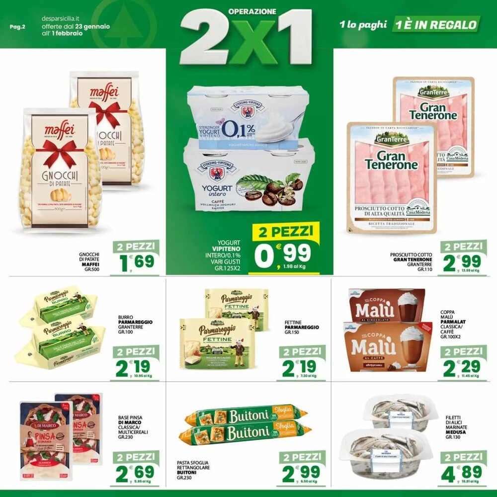 Volantino promozionale Despar  valide dal 23/01/2026 - Pagina 2.