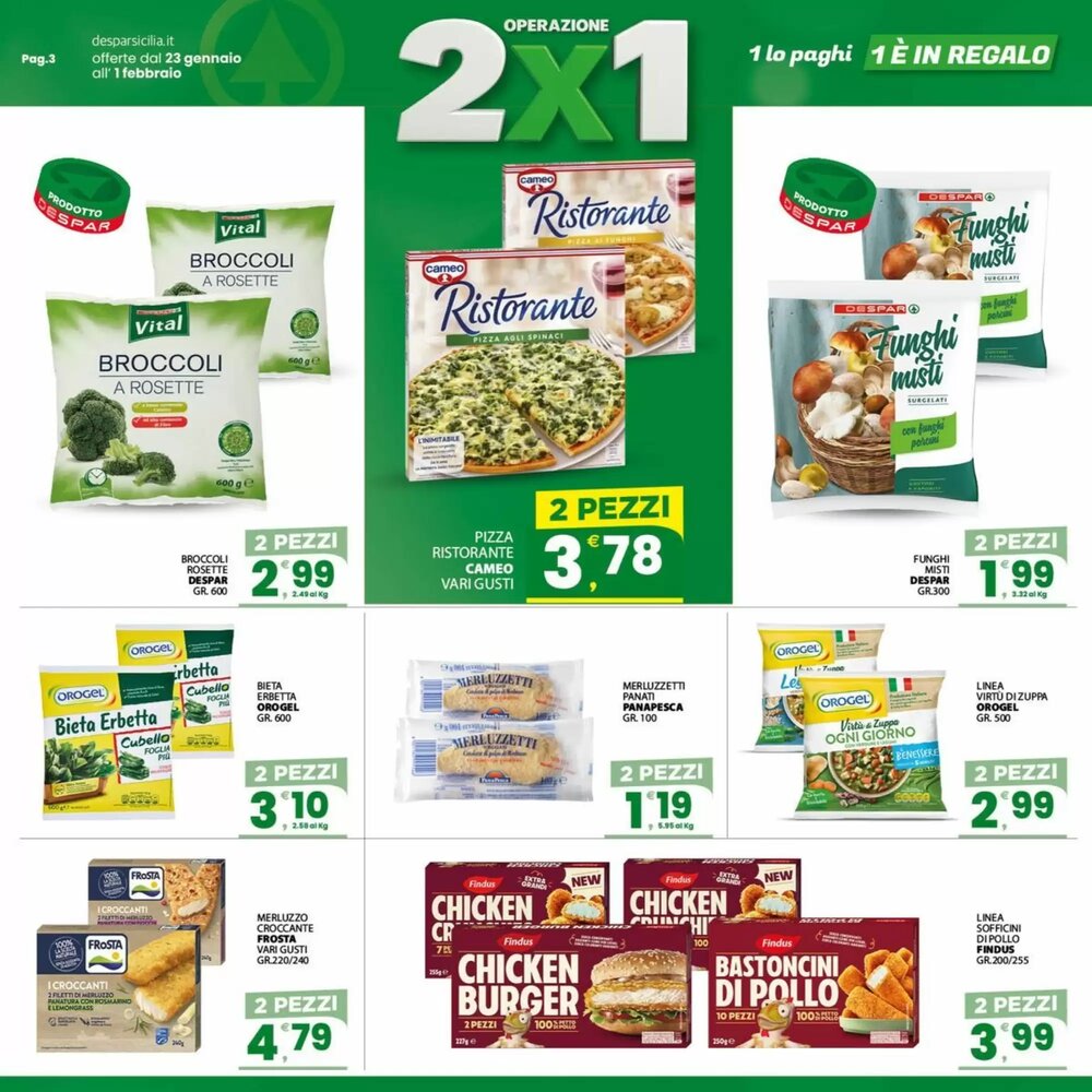 Volantino promozionale Despar  valide dal 23/01/2026 - Pagina 3.
