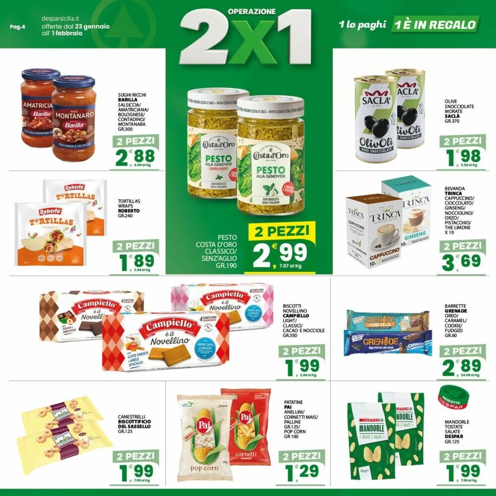Volantino promozionale Despar  valide dal 23/01/2026 - Pagina 4.