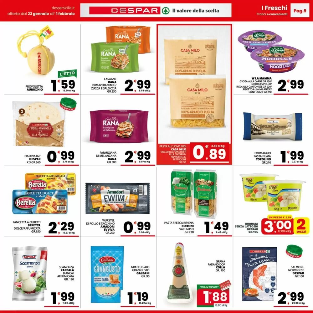 Volantino promozionale Despar  valide dal 23/01/2026 - Pagina 9.