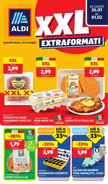 Volantino promozionale ALDI valide dal 26/01/2026 - Pagina 1.