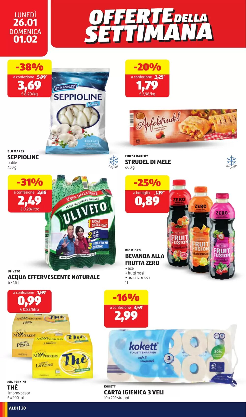 Volantino promozionale ALDI valide dal 26/01/2026 - Pagina 20.