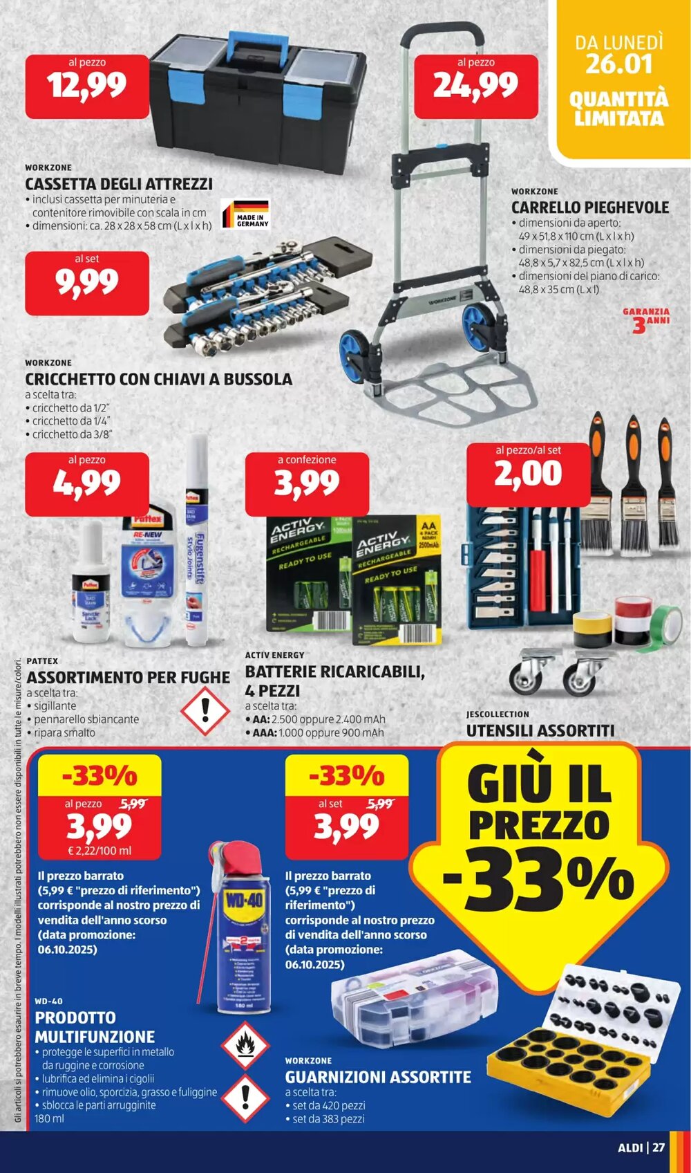 Volantino promozionale ALDI valide dal 26/01/2026 - Pagina 27.