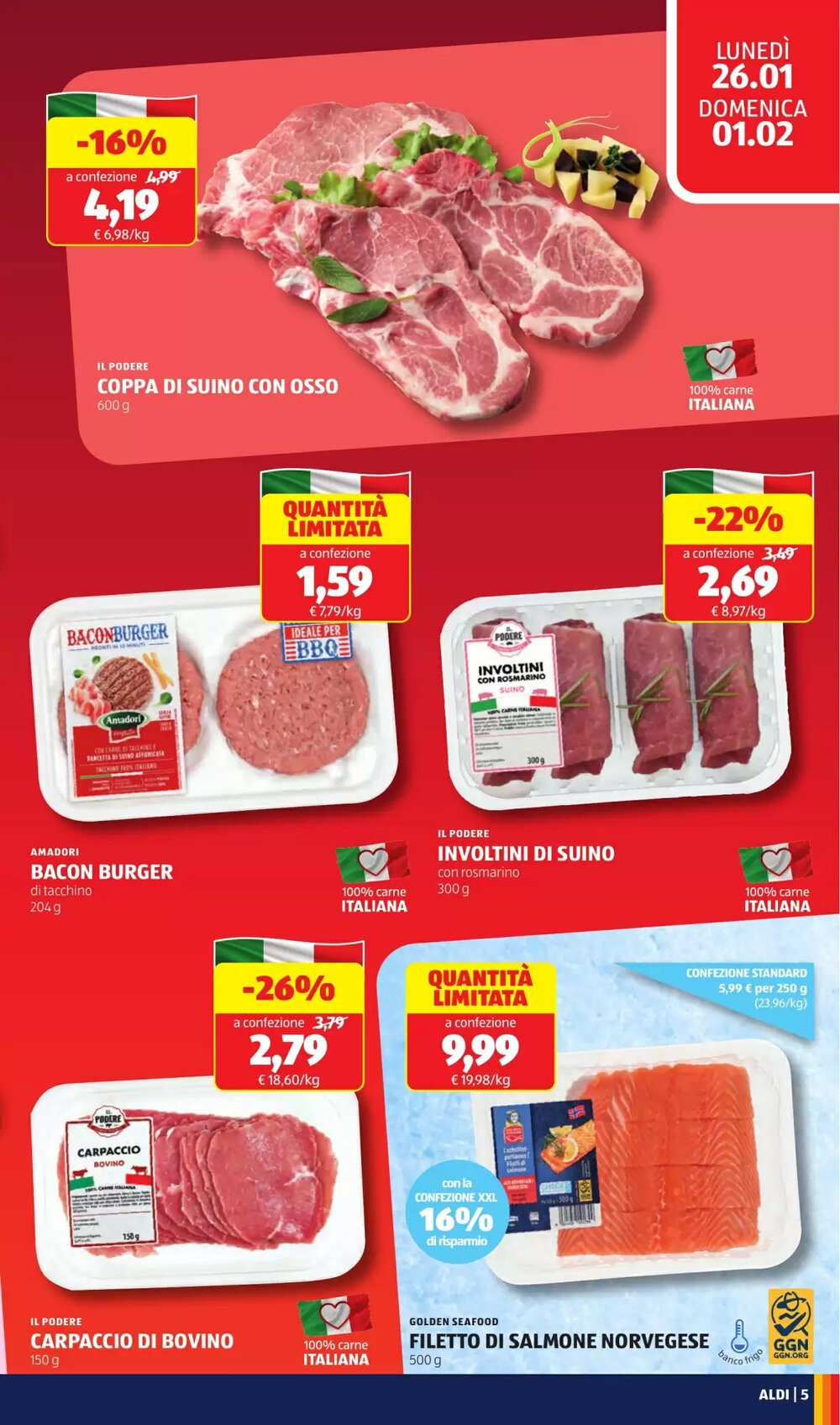 Volantino promozionale ALDI valide dal 26/01/2026 - Pagina 5.