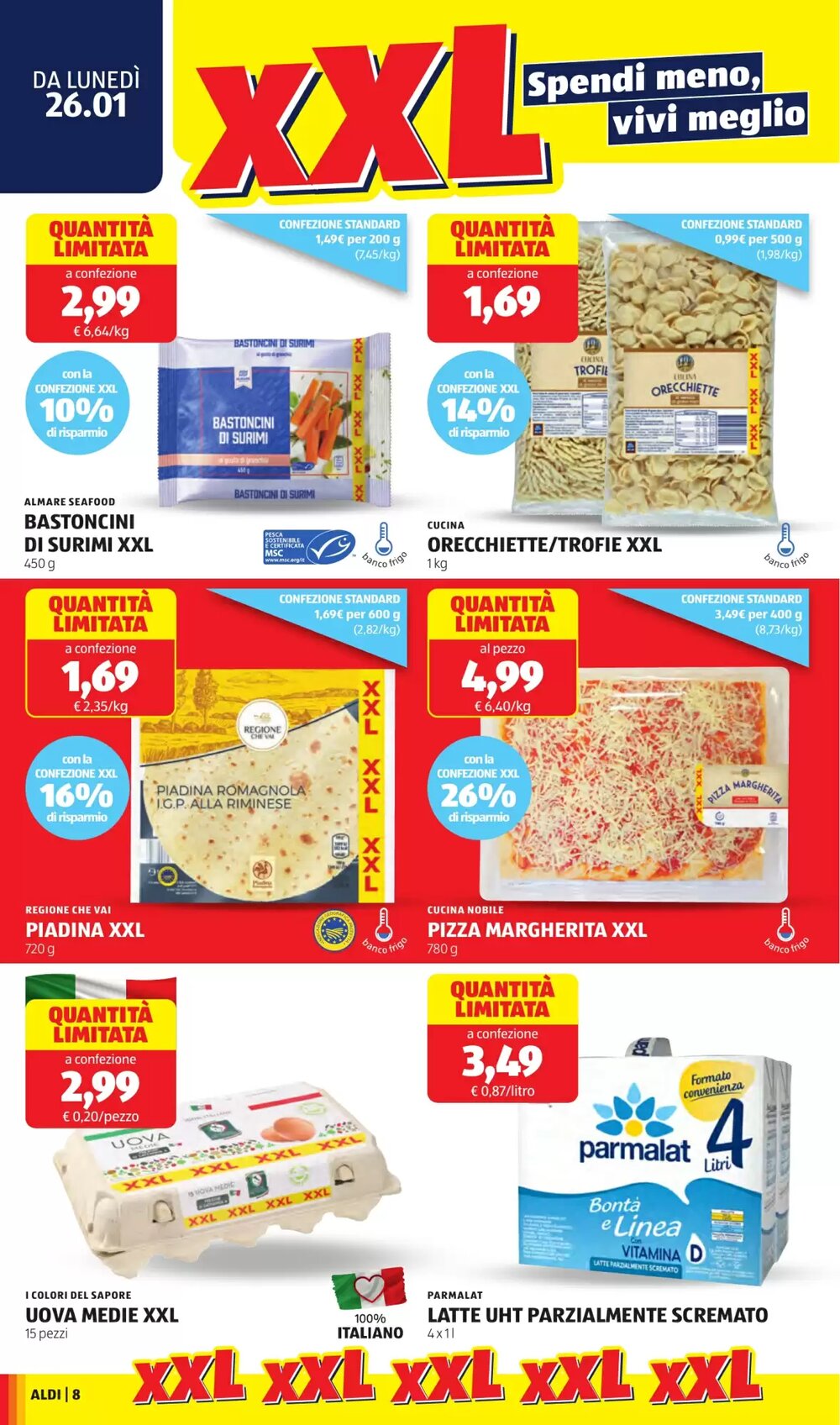 Volantino promozionale ALDI valide dal 26/01/2026 - Pagina 8.