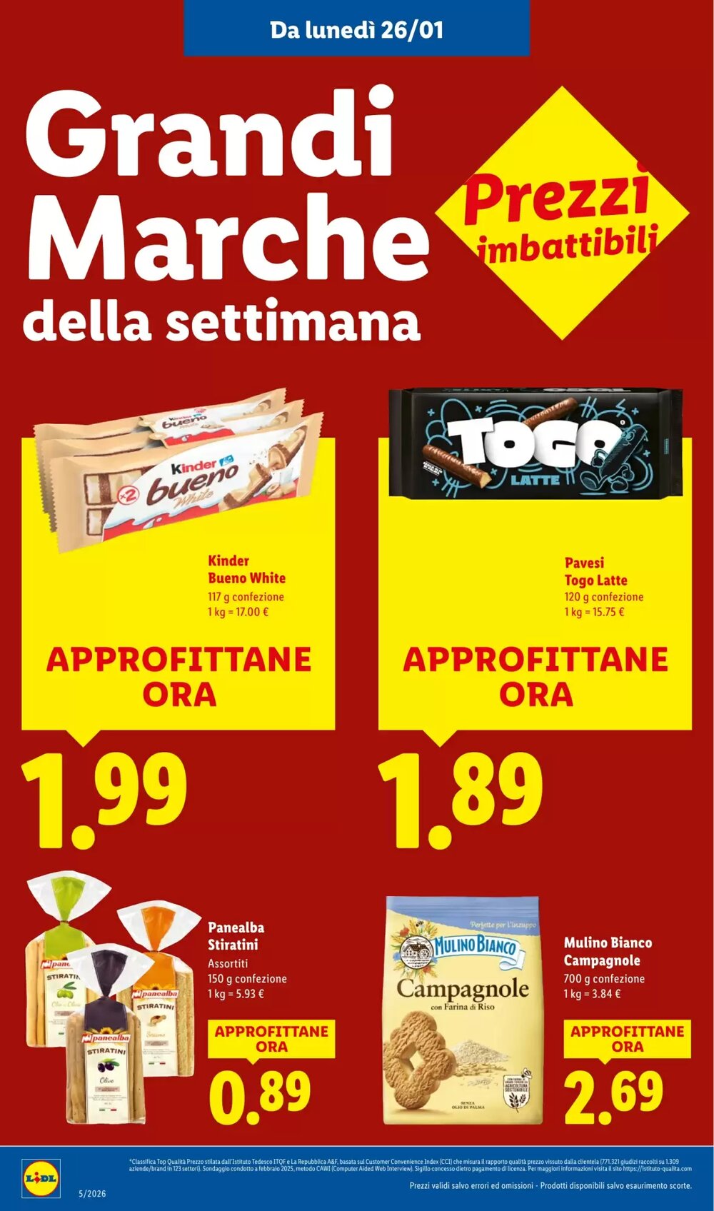 Volantino promozionale Lidl  valide dal 26/01/2026 - Pagina 16.