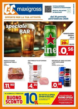 Volantino promozionale C+C maxigross  valide dal 26/01/2026