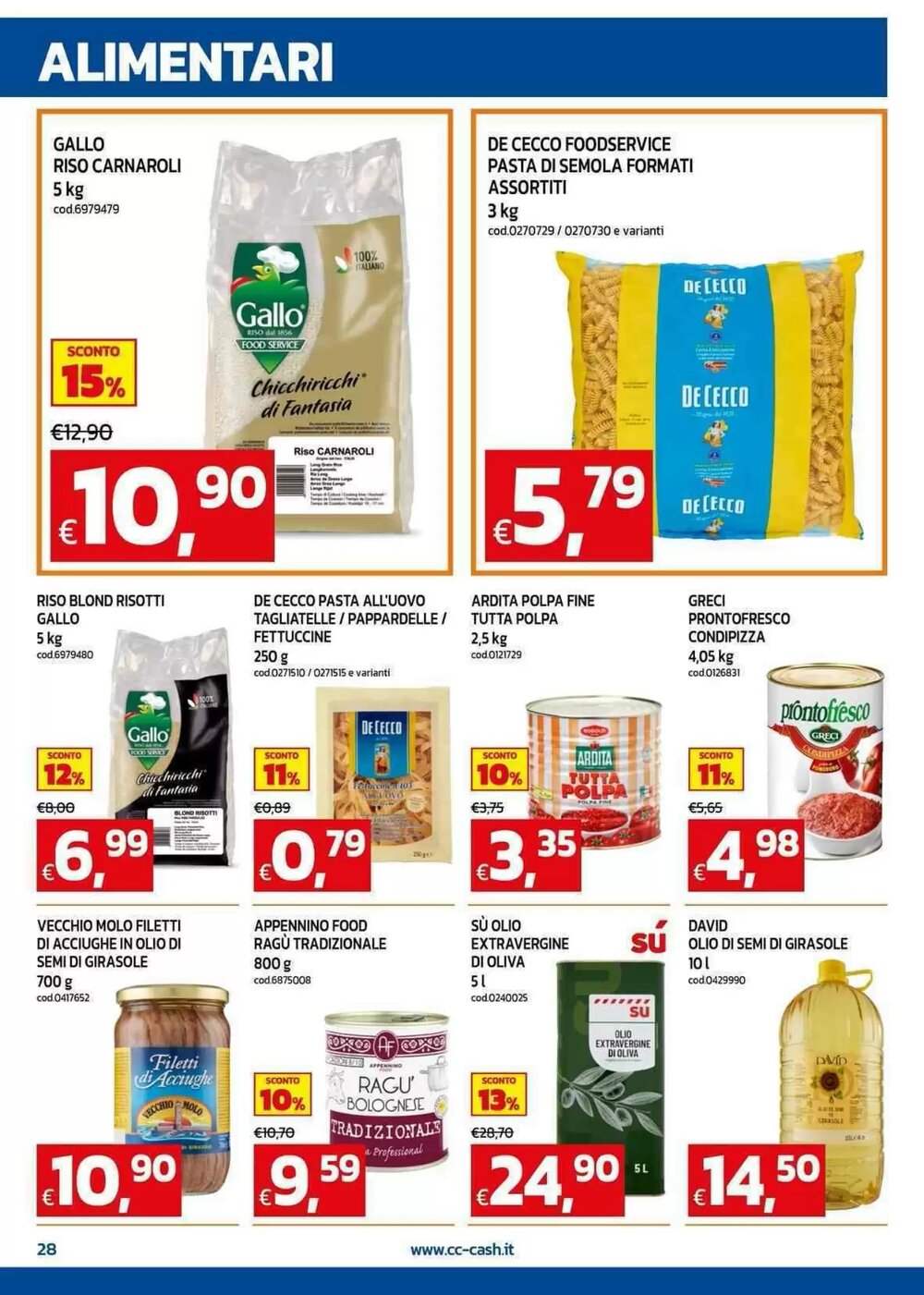 Volantino promozionale C+C maxigross  valide dal 26/01/2026 - Pagina 28.