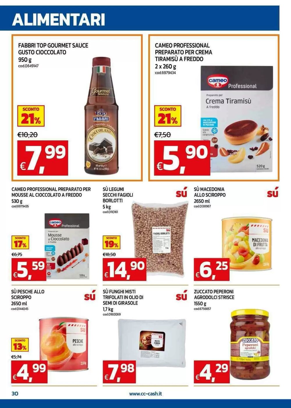 Volantino promozionale C+C maxigross  valide dal 26/01/2026 - Pagina 30.