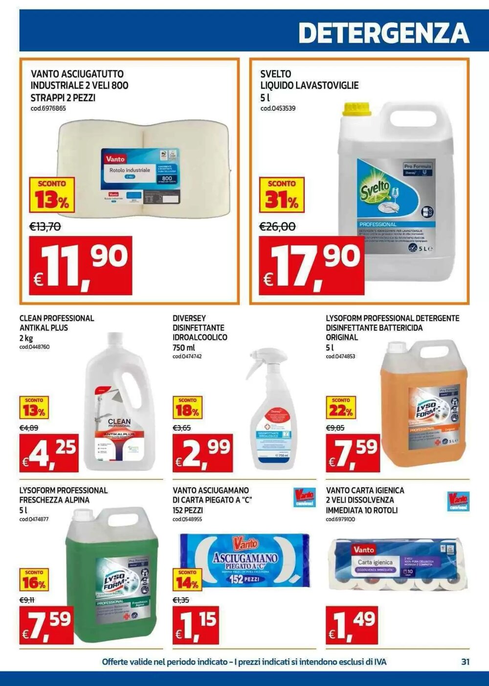 Volantino promozionale C+C maxigross  valide dal 26/01/2026 - Pagina 31.