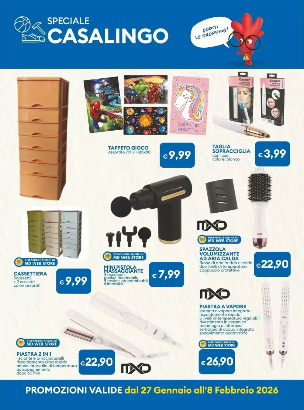 Volantino promozionale MD Discount  valide dal 27/01/2026 - Pagina 26.