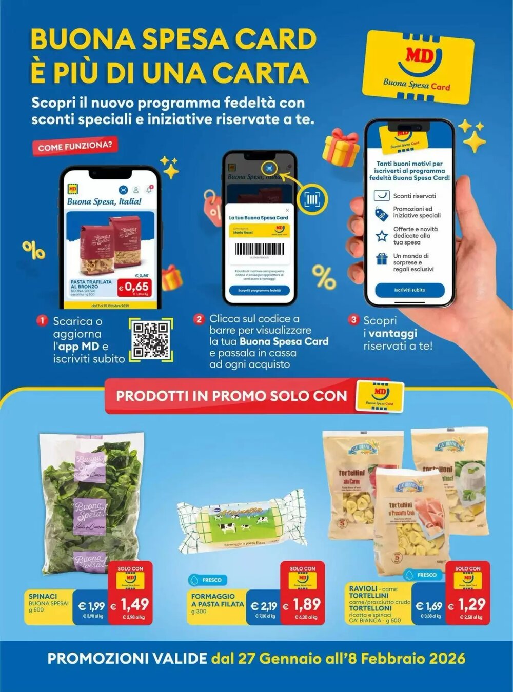 Volantino promozionale MD Discount  valide dal 27/01/2026 - Pagina 9.