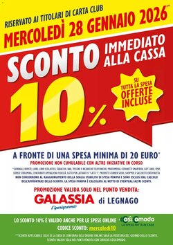 Volantino promozionale Galassia  valide dal 28/01/2026 - Pagina 2.