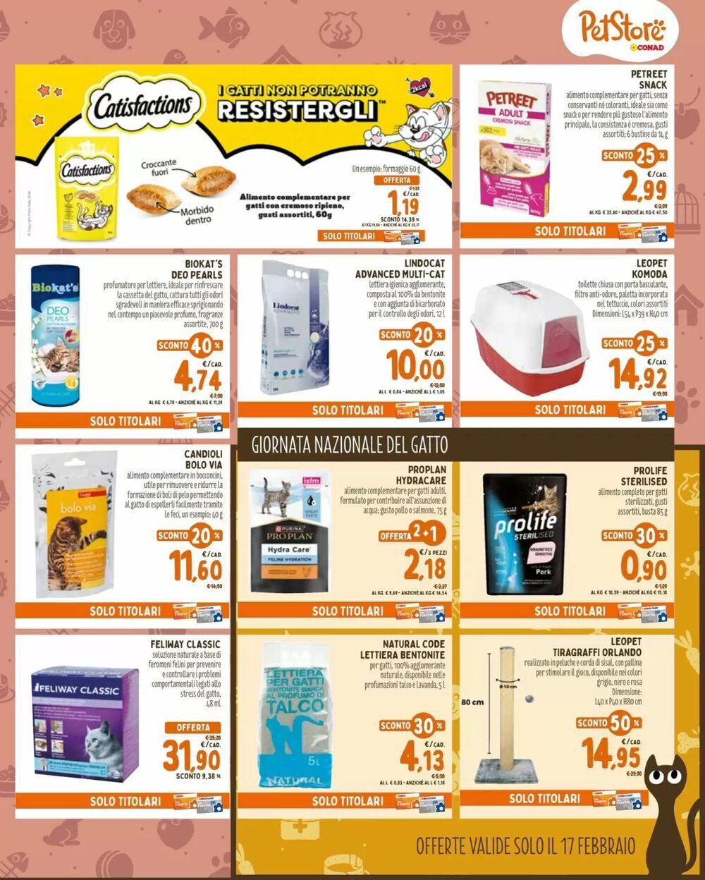 Volantino promozionale Pet Store Conad  valide dal 29/01/2026 - Pagina 5.